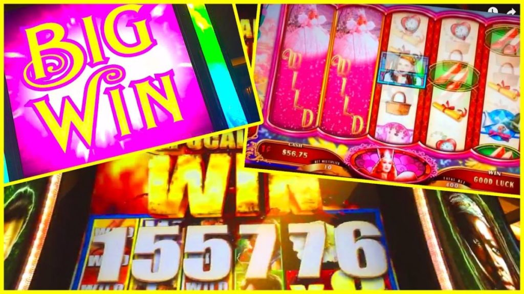 Gold silver lucky slot machine
