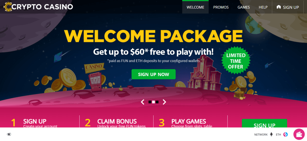 Casino website plugin