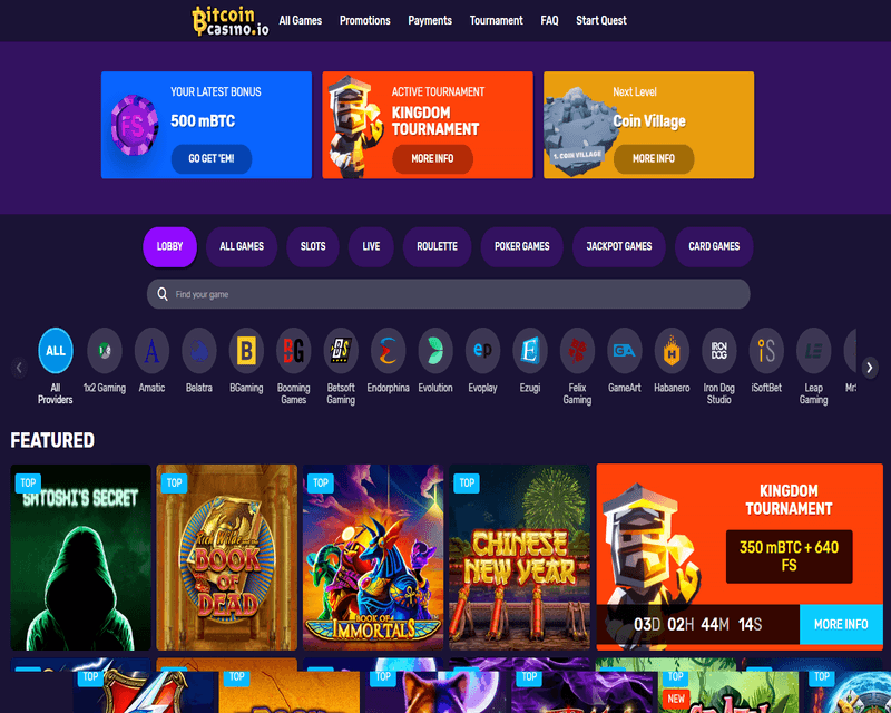 Free online bitcoin casino bitcoin slot machine games for fun